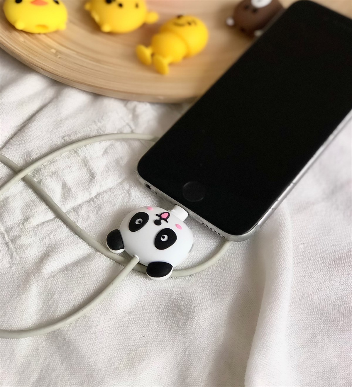  Sevimli Kablo Koruyucu PandaGiftmoda Gm-4073-Panda