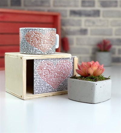 100 Dilde Seni Seviyorum Masa Üstü Hediye Seti