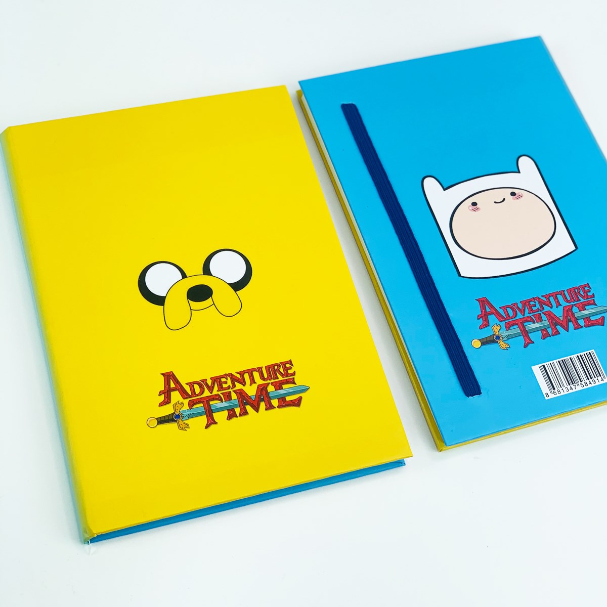Adventure Time Finn Ve Jeka Tasarımlı Lastikli Defter SetGiftmodaAdadventure-Time-Set-Lastikli Defter