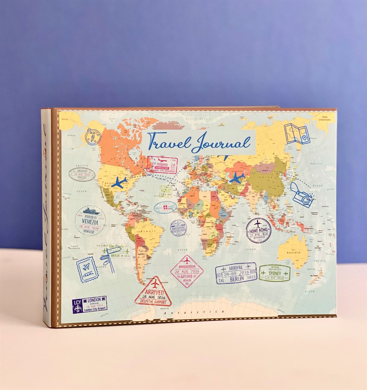 Travel Journal Tasarımlı Klasör AlbümGiftmodaGmab100067