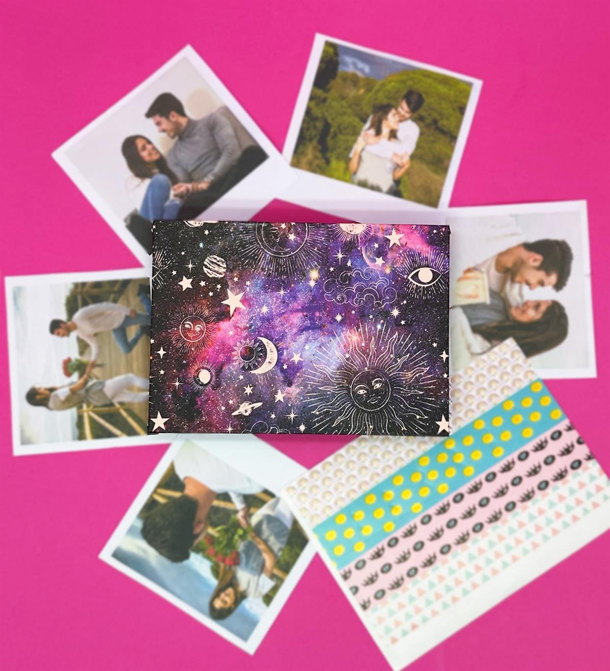 Kişiye Özel 6 Fotoğraflı Space Tarot Mini AlbümgiftmodaGmd100657