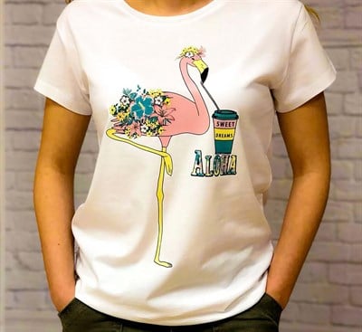 Aloha Flamingo T-shirt