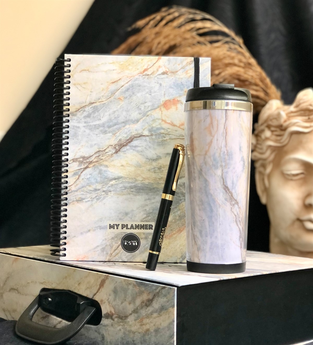 Amazing Tasarımlı Özel Kutulu Hediye Seti Giftmoda Amazing-Mug-Bes 