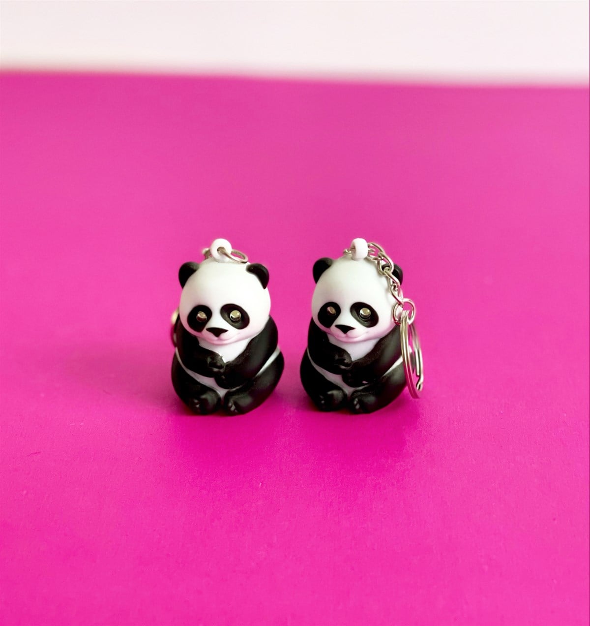 Sesli Ve Işıklı Panda Anahtarlık GiftmodaGM-2124	
