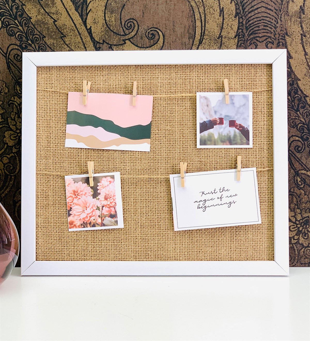 Arkası Hasır Fotoğraf ÇerçevesiGiftmodagm-2144