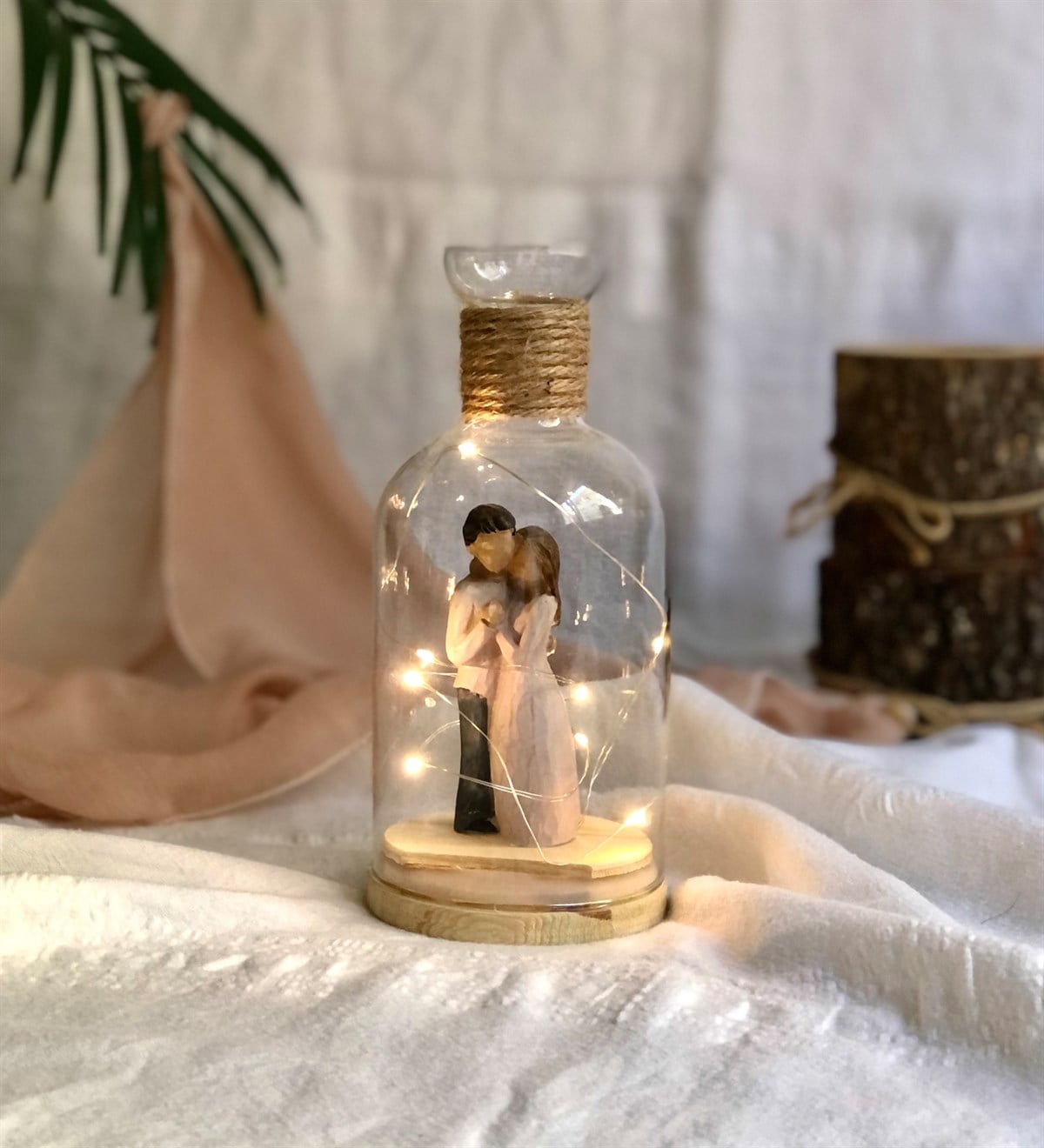 Aşık Çift Işıklı BibloGiftmodagm-2111