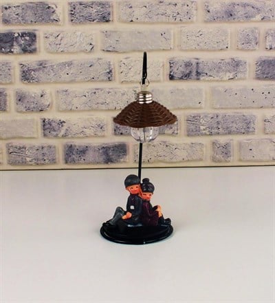 Aşıklar Biblolu Masa Üstü Lamba