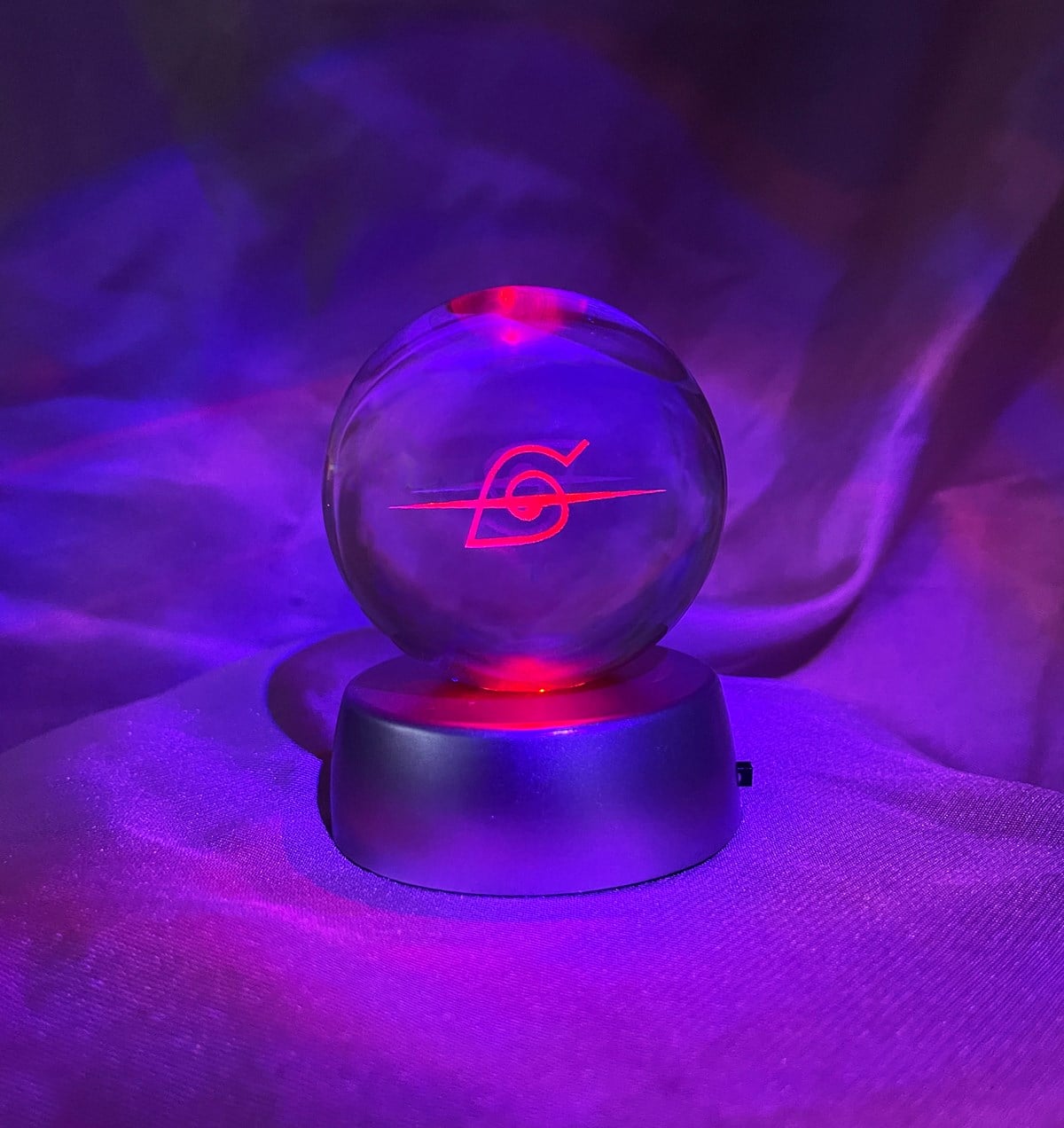 Anime Sembol Tasarımlı Işıklı Cam KüregiftmodaGM-5027	