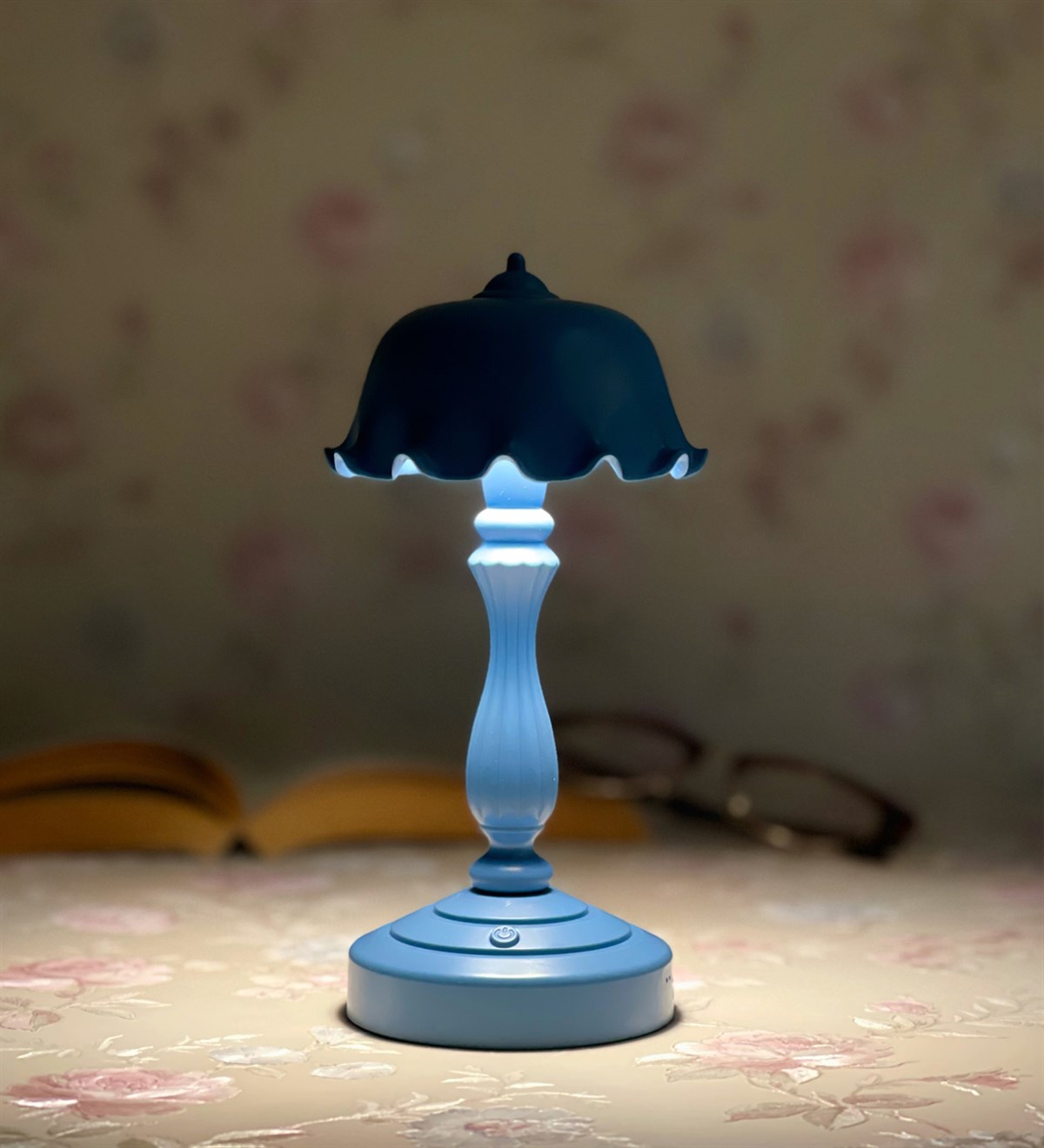 Mini Abajur Masa Lambası Koyu MaviGiftmodaGm-4155-Koyu-Mavi