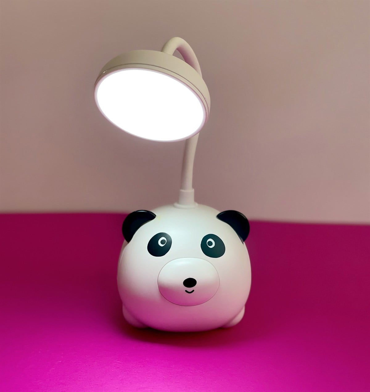 Panda Tasarımlı Şajlı Masa LambasıGiftmodaGm-4219