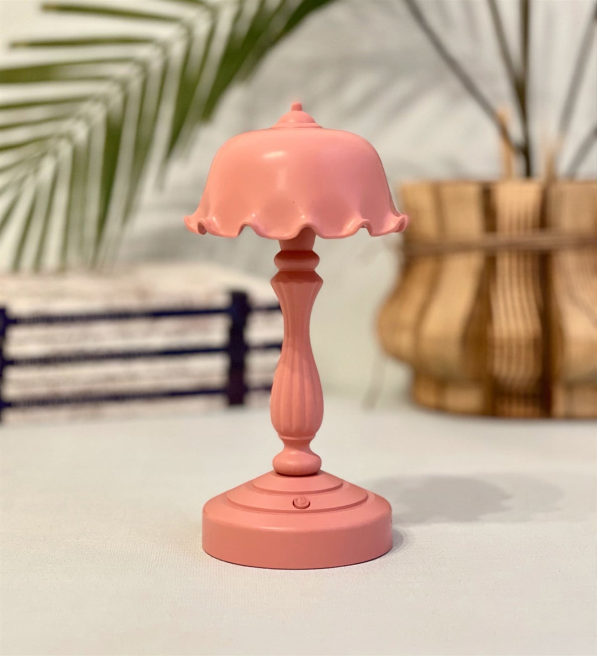 Mini Abajur Masa Lambası Koyu KırmızıGiftmodaGm-4155-Koyu-Kirmizi