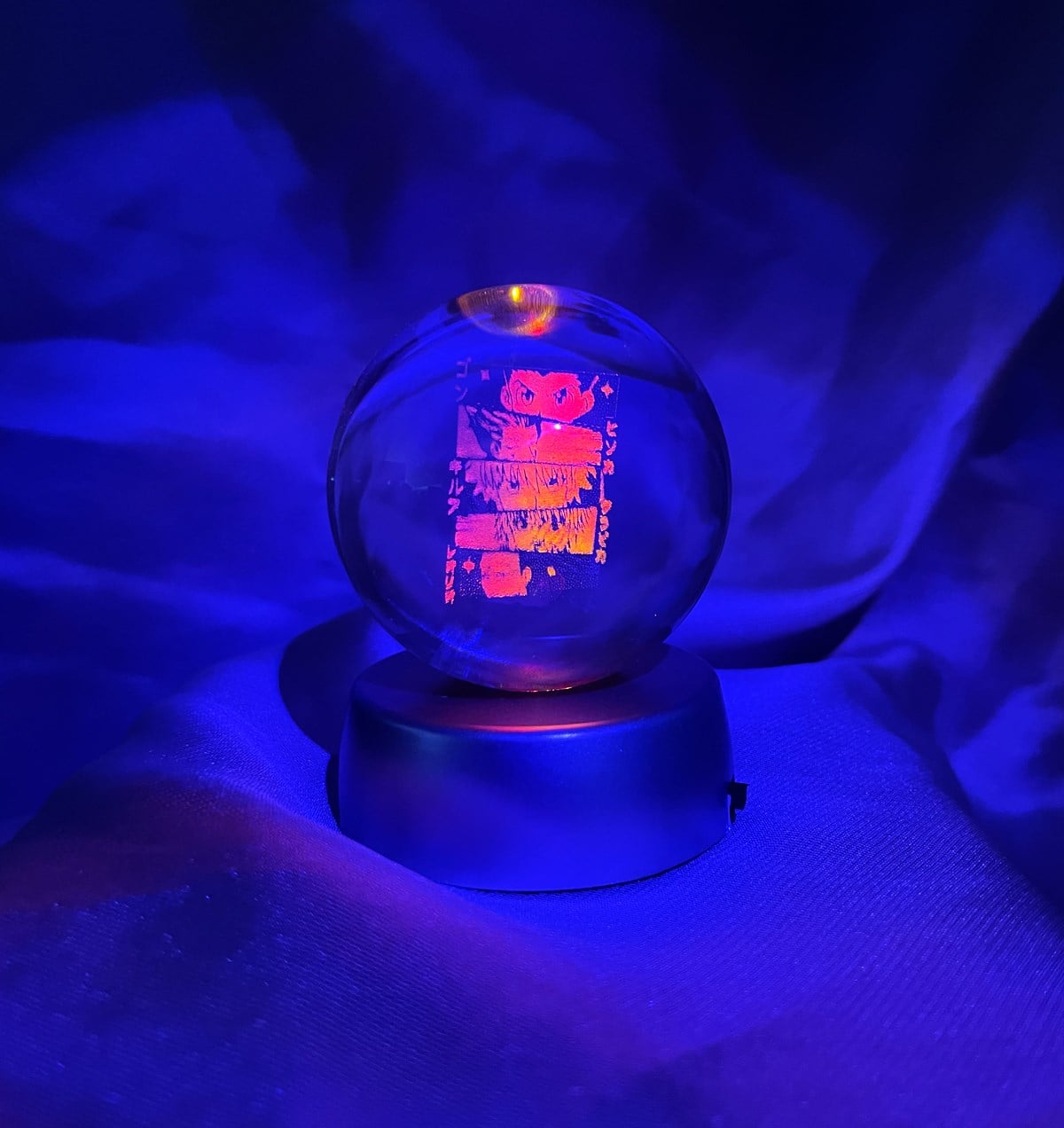 Hunter X Hunter 2 Anime Tasarımlı Işıklı Cam KüregiftmodaGM-5024	