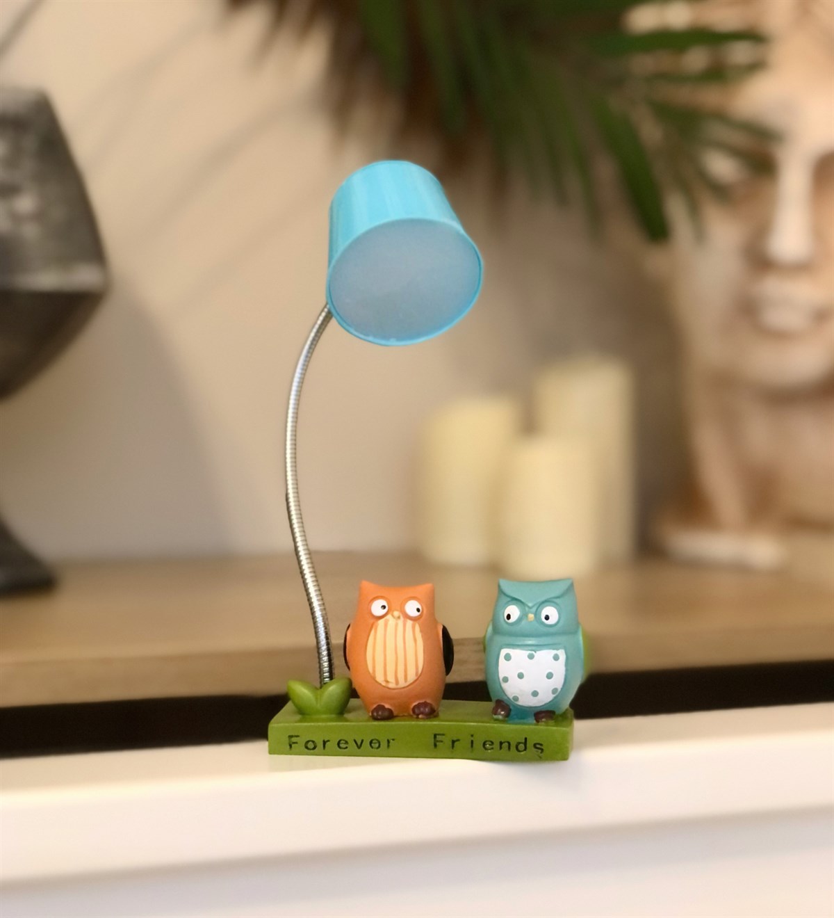 Baykuş Işıklı Masa LambasıGiftmodaGM-4092	