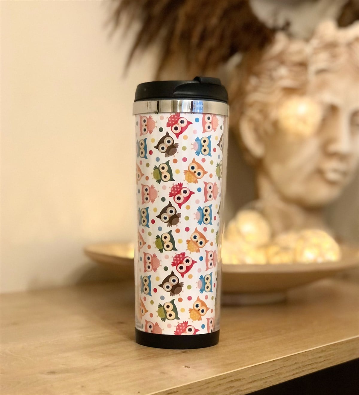 Baykuş Tasarımlı 400 Ml Mug Bardak	GiftmodaGmmg100068	
