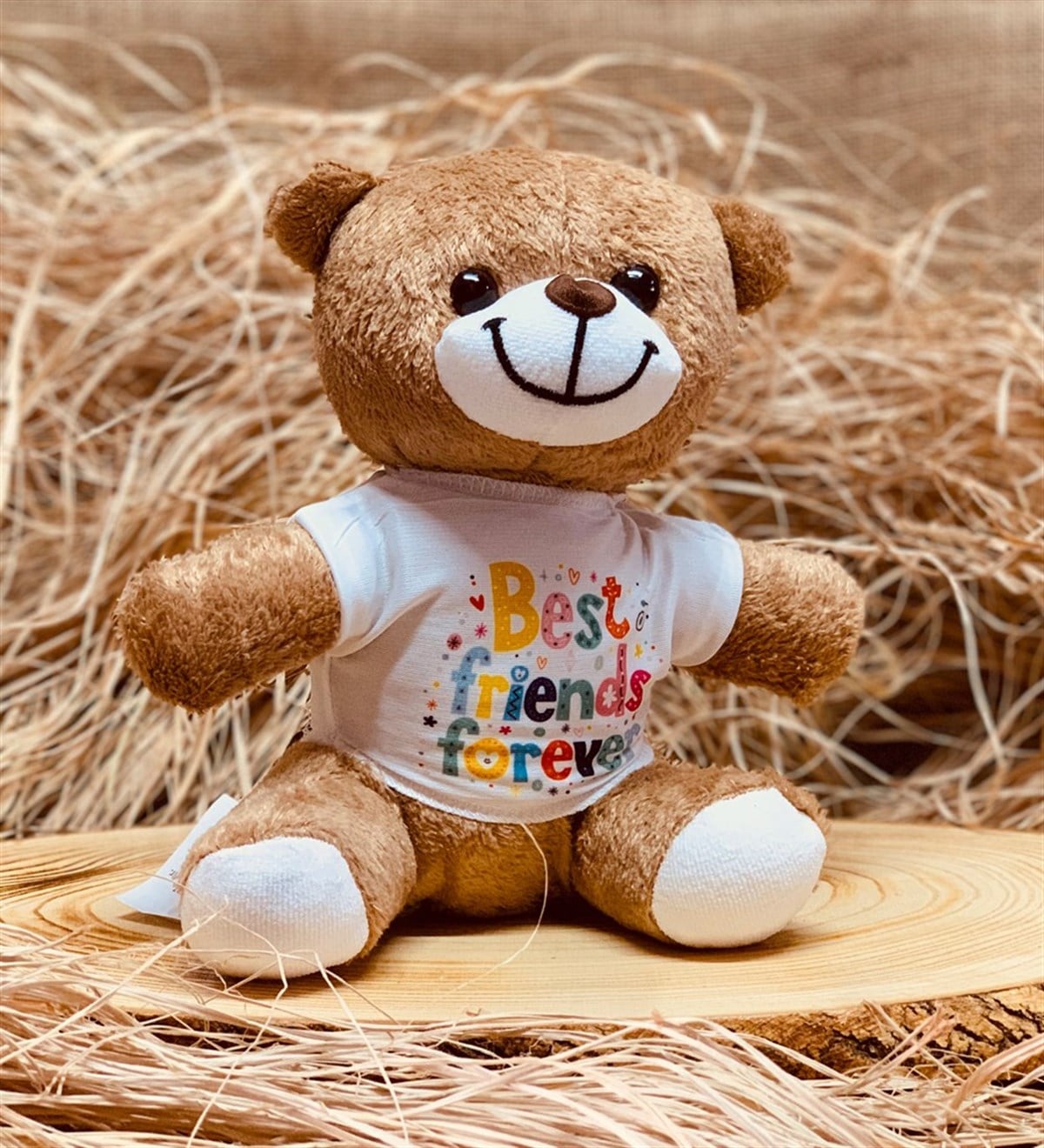 Best Friend Forever Pelüş Ayı Arkadaşa HediyeGiftmodabff-pelüş