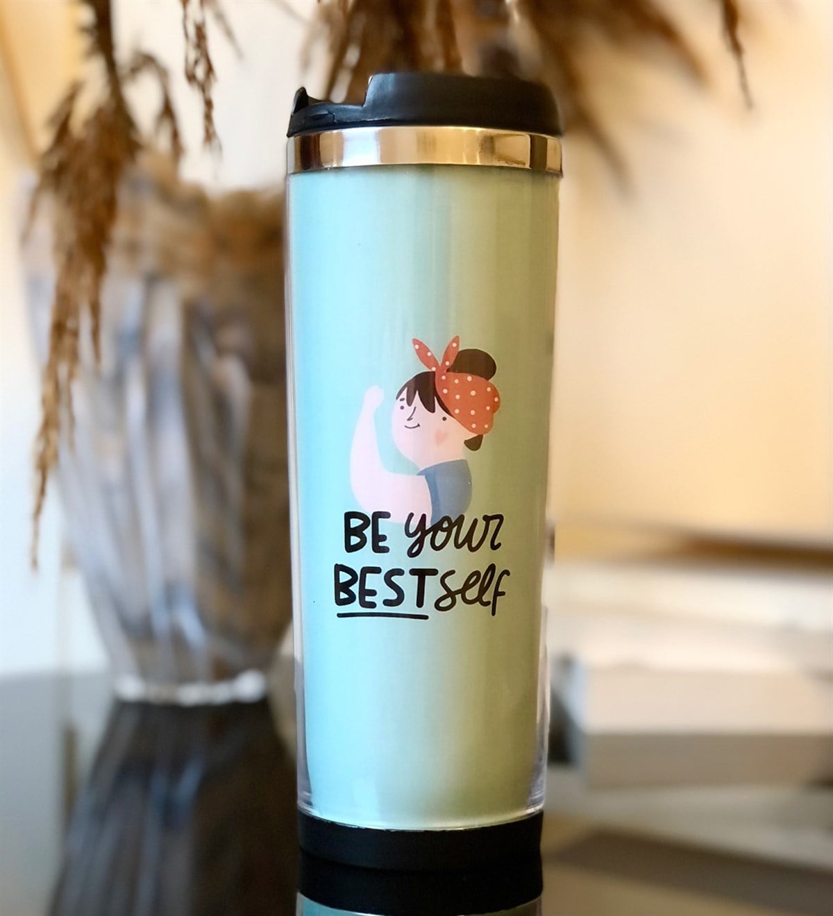 Best Your Best Self Tasarımlı 400 Ml Mug BardakGiftmodaGmmg100020	
