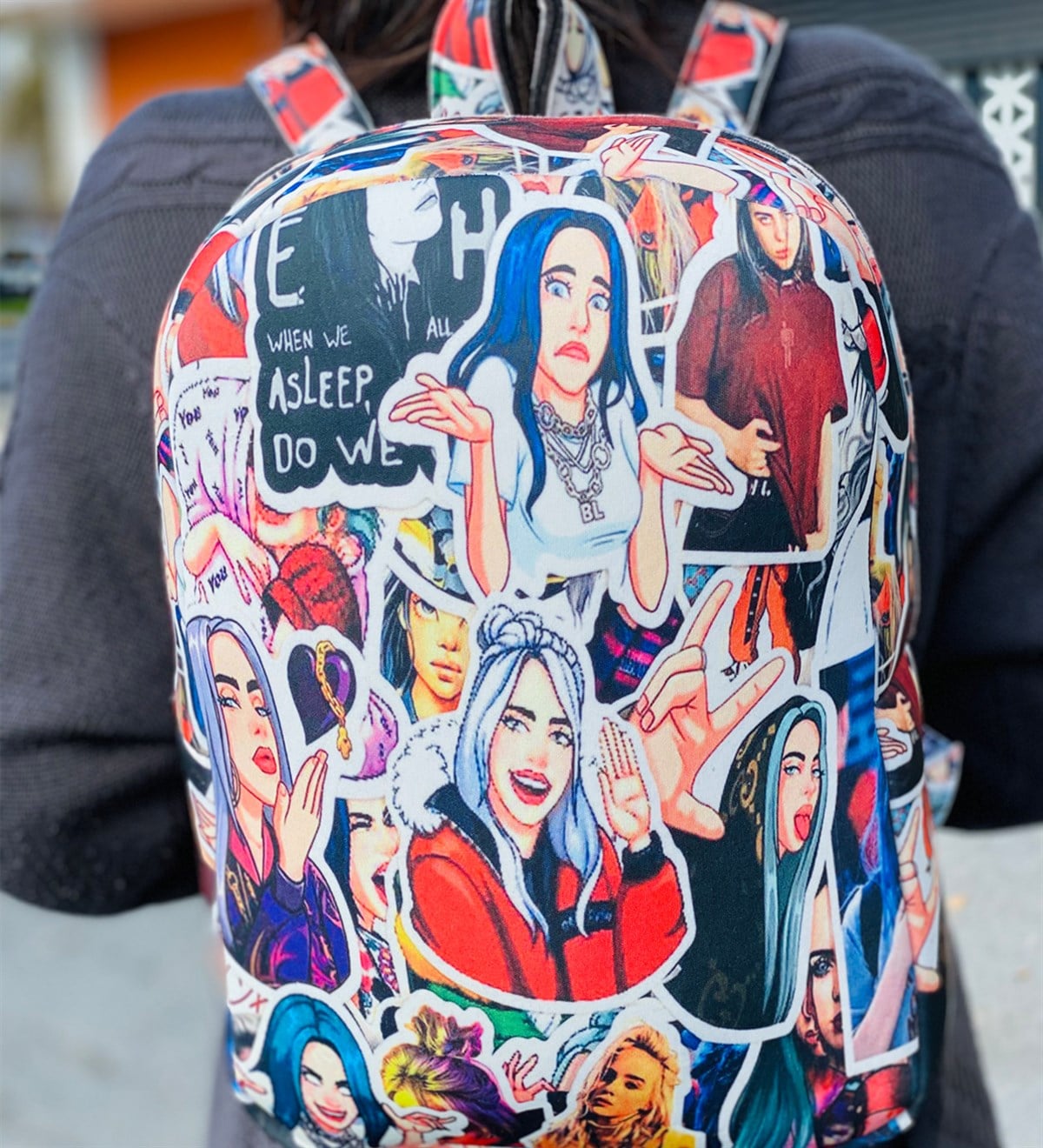 Billie Eilish Tasarımlı ÇantaGiftmodaBillie-Eilish-Çanta