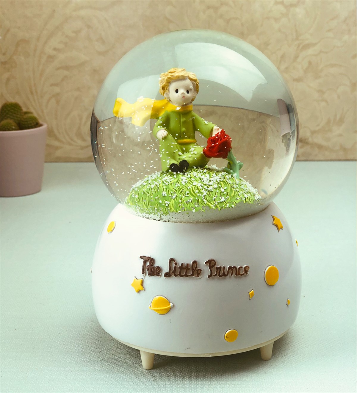 Büyük Boy Küçük Prens Kurmalı Kar KüresiGiftmodagg-0001-b