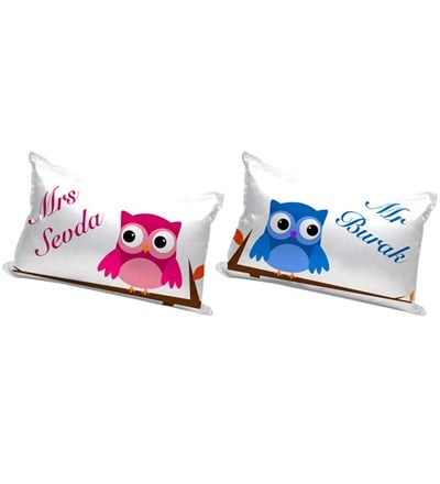 Çiftlere Özel Baykuş Yastık