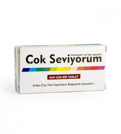 Çok Seviyorum (Her Gün Bir Kapsül Tablet Önerilir)