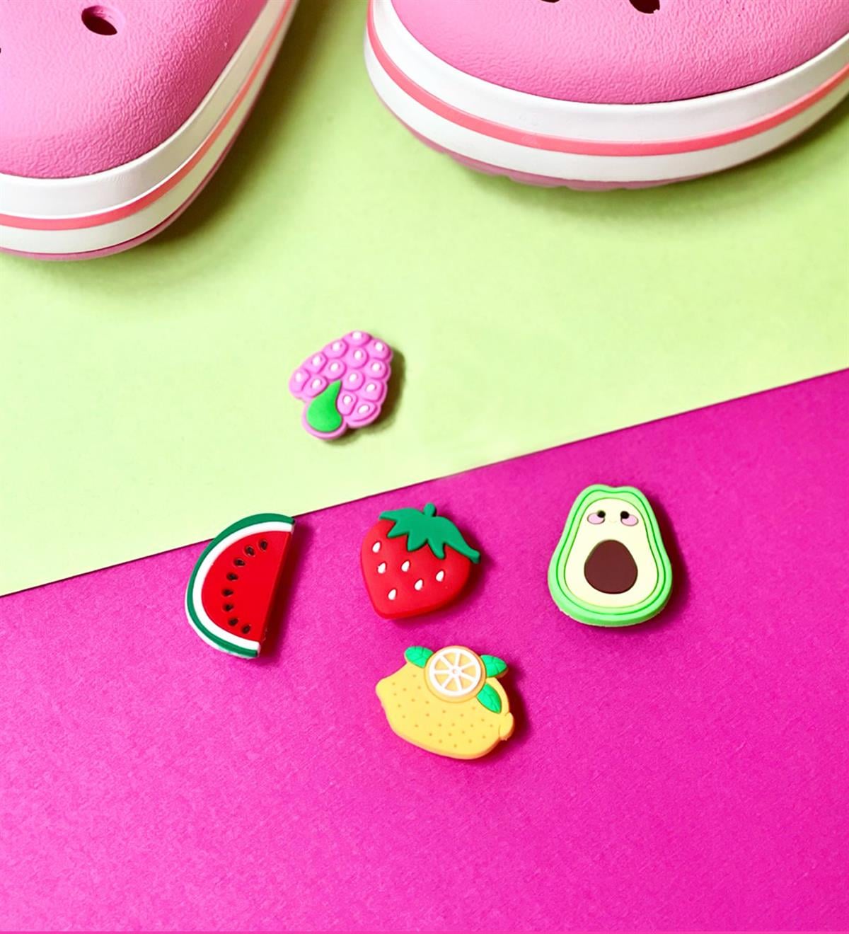 Crocs Jibbitz Terlik Süsü 6'lı Meyve Serisi giftmodaGmjb00001