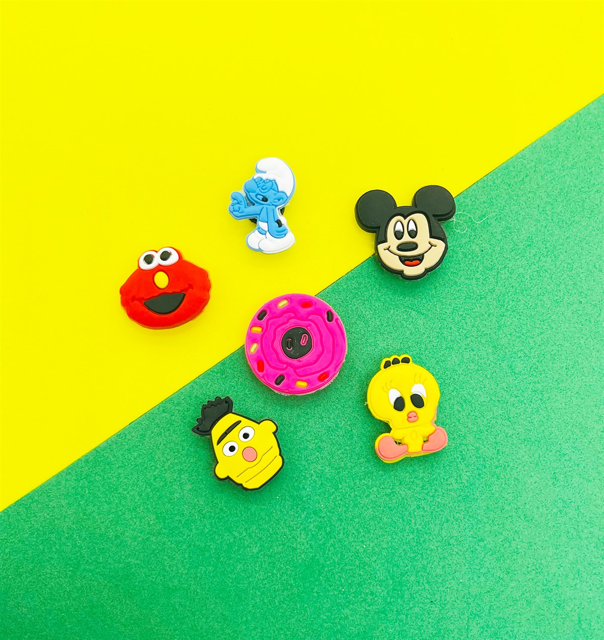 Crocs Jibbitz Terlik Süsü 6'lı Çizgi Dizi SerisigiftmodaGmjb00021