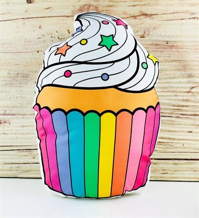 Cupcake Tasarım Yastık