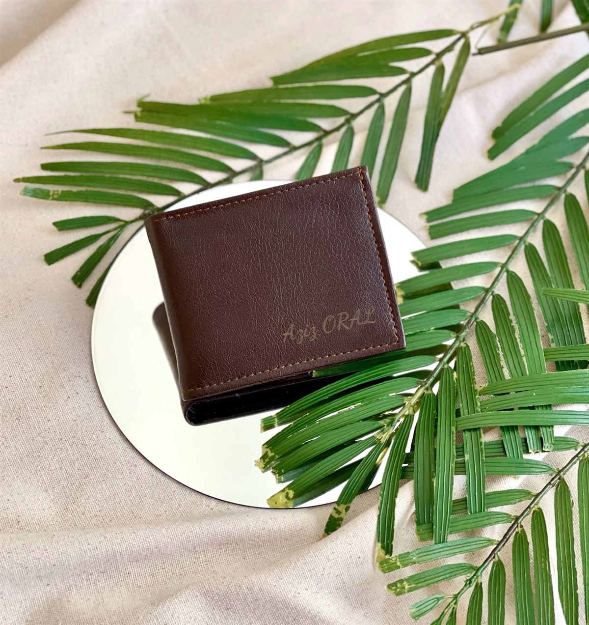 Kişiye Özel Kahverengi CüzdanGiftmodaGmcd00003