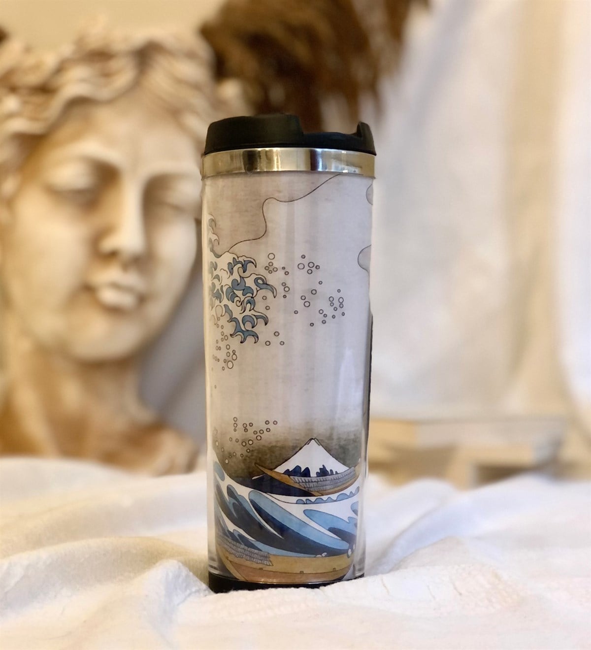 Dalga Tasarımlı 400 Ml Mug BardakGiftmodaGmmg100082	