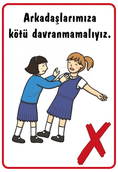 Davranış Kuralları Afiş