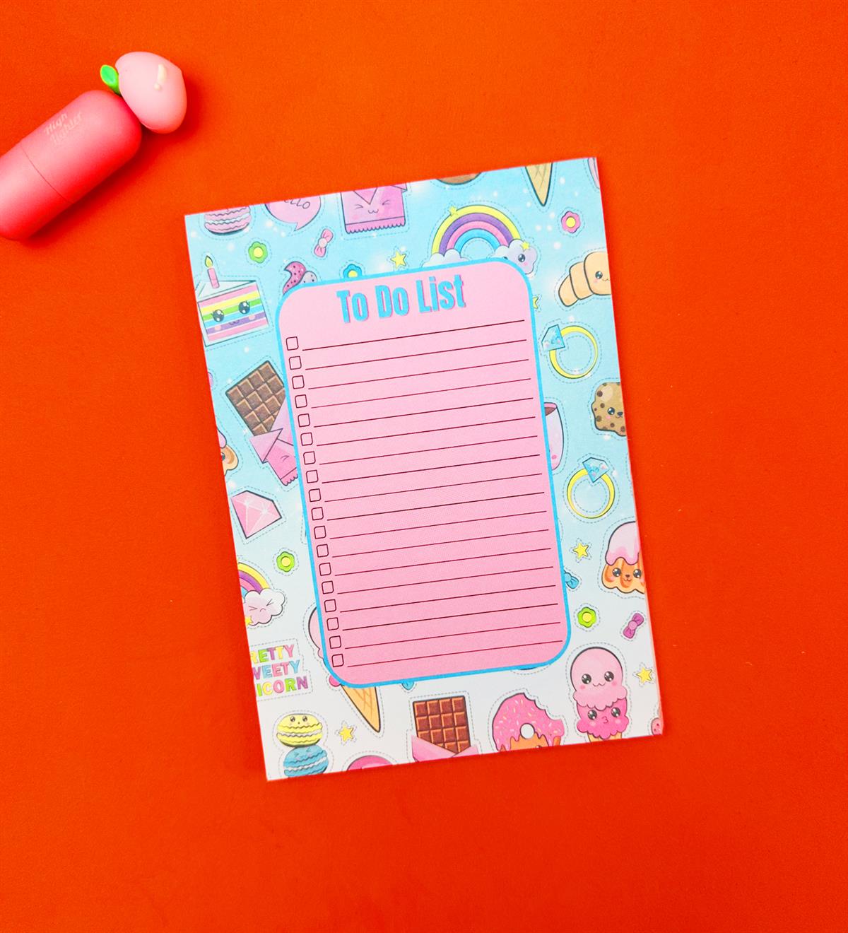 Dondurma Tasarımlı To Do List Yapılacak ListesigiftmodaBAM-Pln-7	