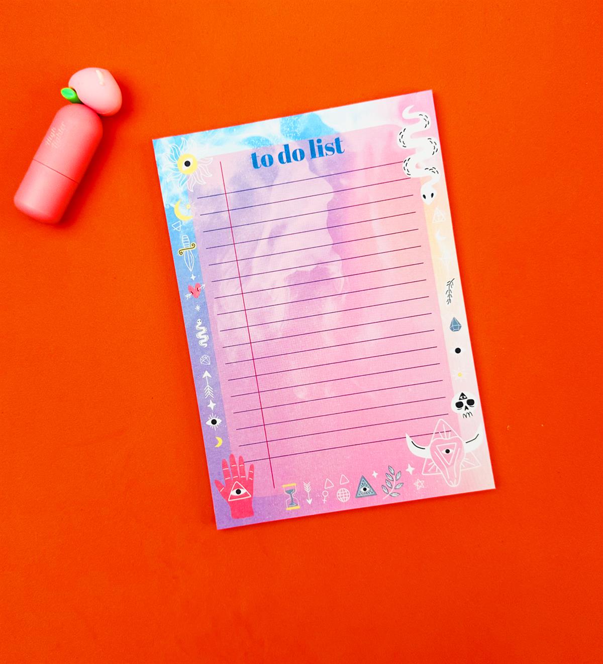 Tarot Tasarımlı To Do List Yapılacak ListesigiftmodaBAM-Pln-16