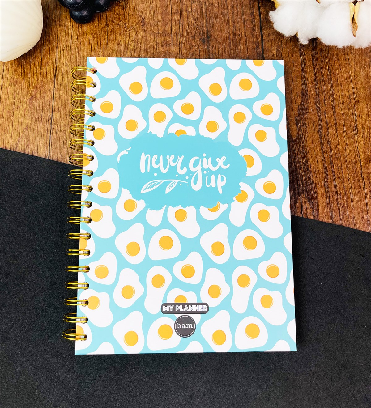 Never Give Up Tasarımlı Konuşan AjandagiftmodaGmd100611