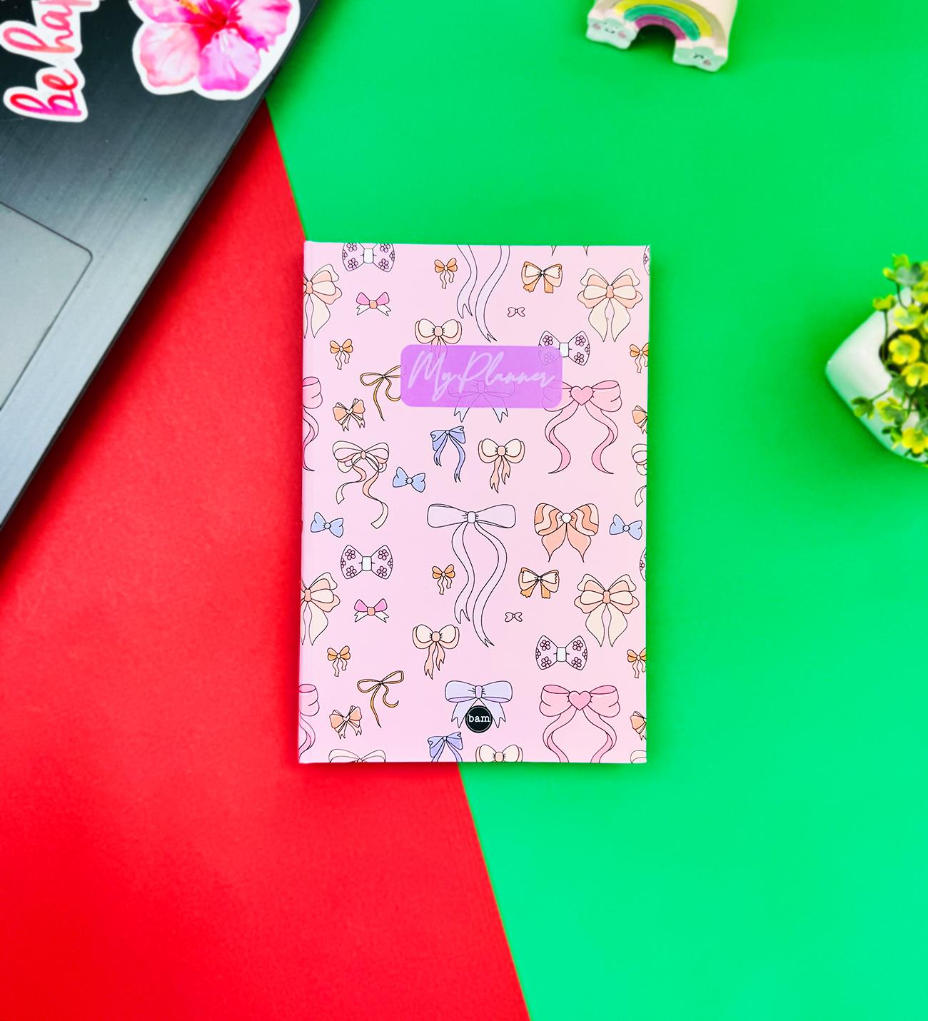 Fiyonk Tasarımlı Lastikli DeftergiftmodaBAM-1252