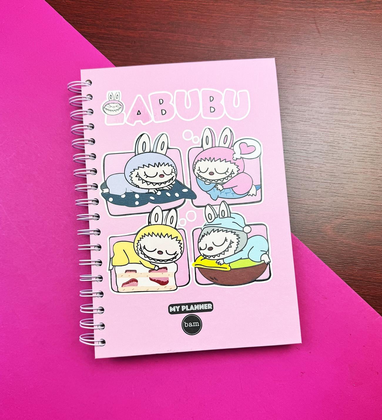 Labubu Tasarımlı Konuşan AjandagiftmodaBM-1593