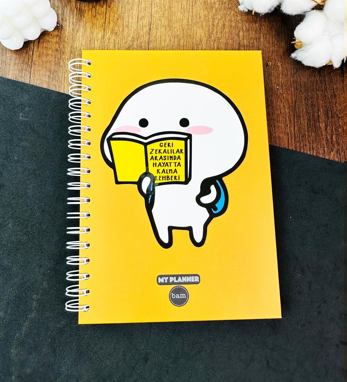 Hayatta Kalma Rehberi Tasarımlı Konuşan AjandagiftmodaGMD-2343-6	