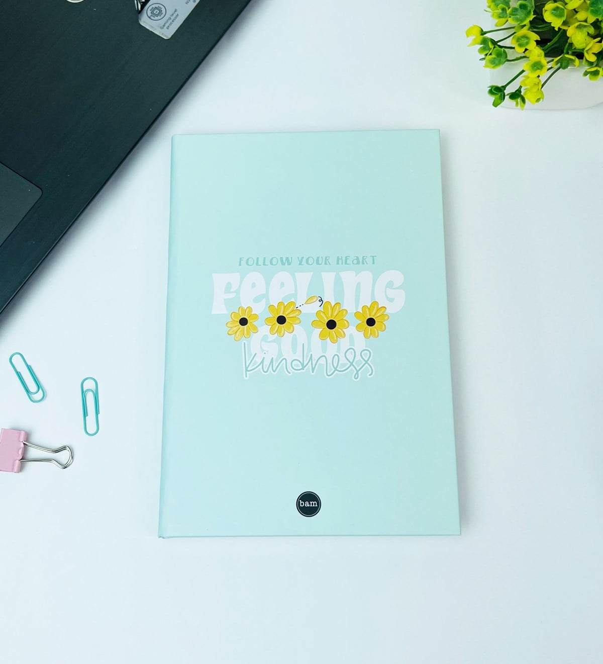 Kalbinin Sesini Dinle Tasarımlı Lastikli DeftergiftmodaGmd100457