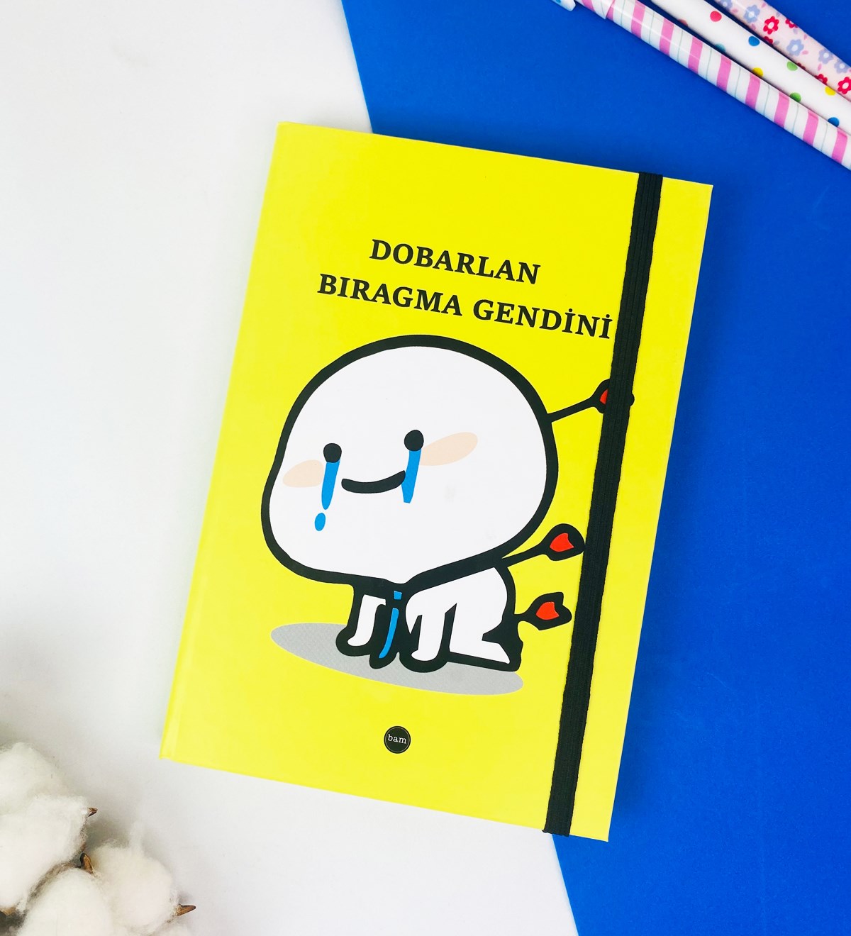 Dobarlan Bıragma Gendini Tasarımlı Lastikli DeftergiftmodaGmd100316