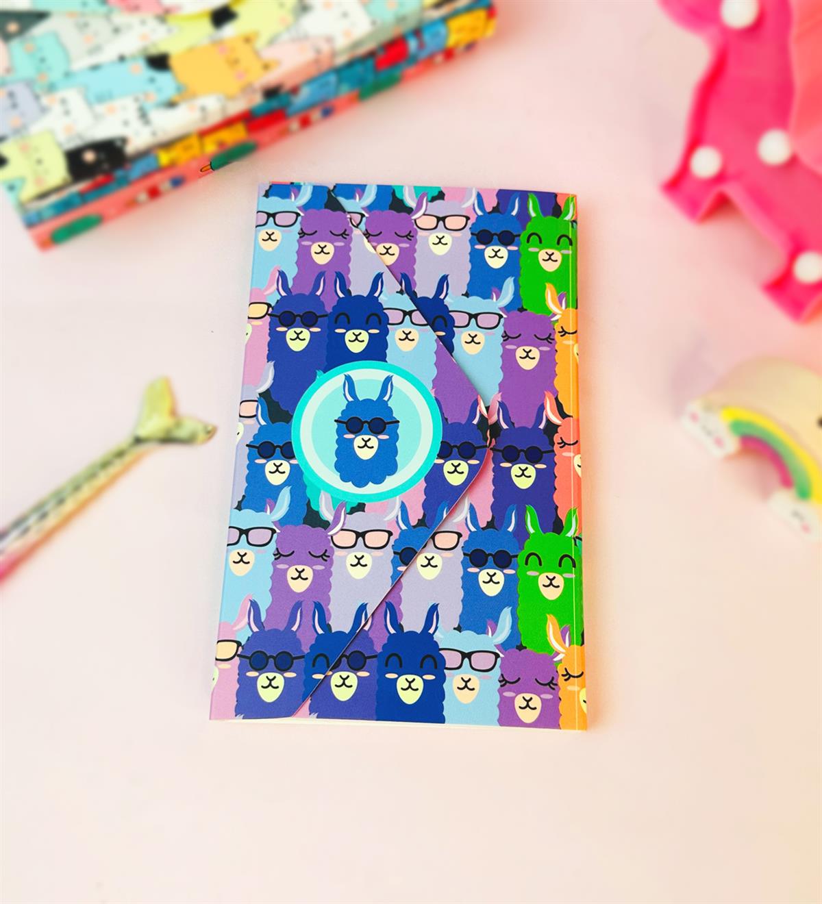 Lama Tasarımlı Zarf DefftergiftmodaBAM-1020-9