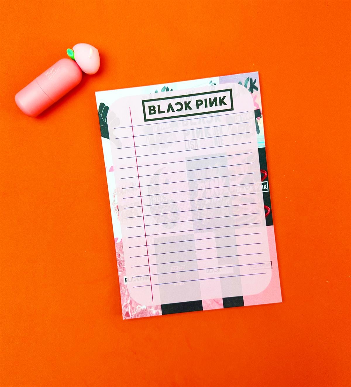 Black Pink Tasarımlı To Do List Yapılacak ListesigiftmodaBAM-Pln-2