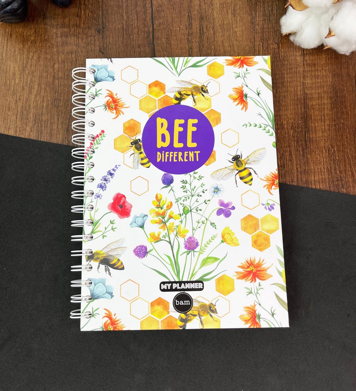 Arı Motto Tasarımlı Konuşan AjandagiftmodaGmd100494