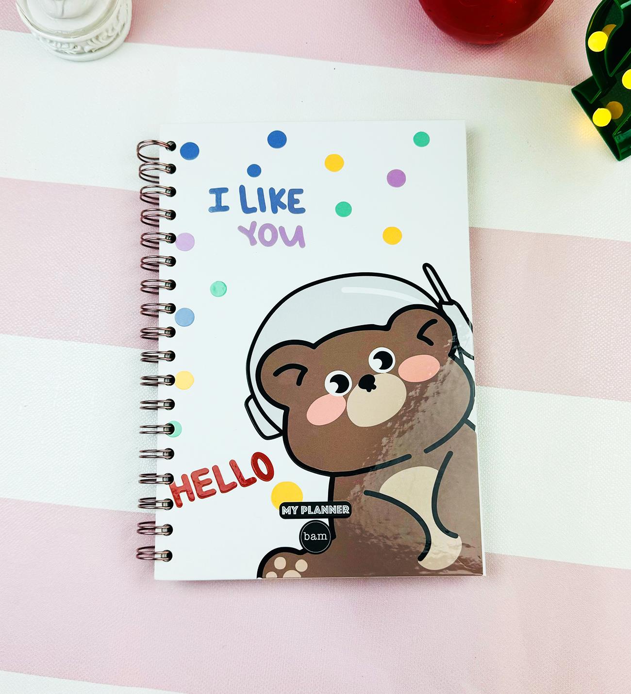 I Like You Tasarımlı Konuşan AjandagiftmodaBAM-1308