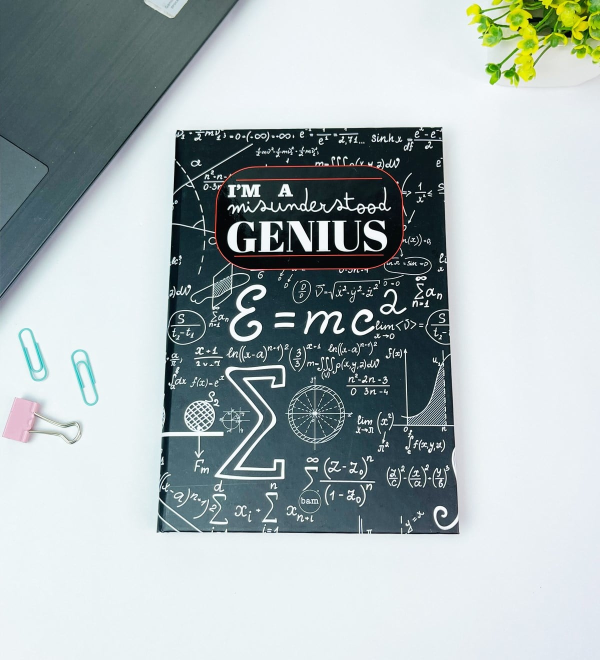 Yanlış Anlaşılan Dahiyim Tasarımlı Lastikli DeftergiftmodaGmd100450