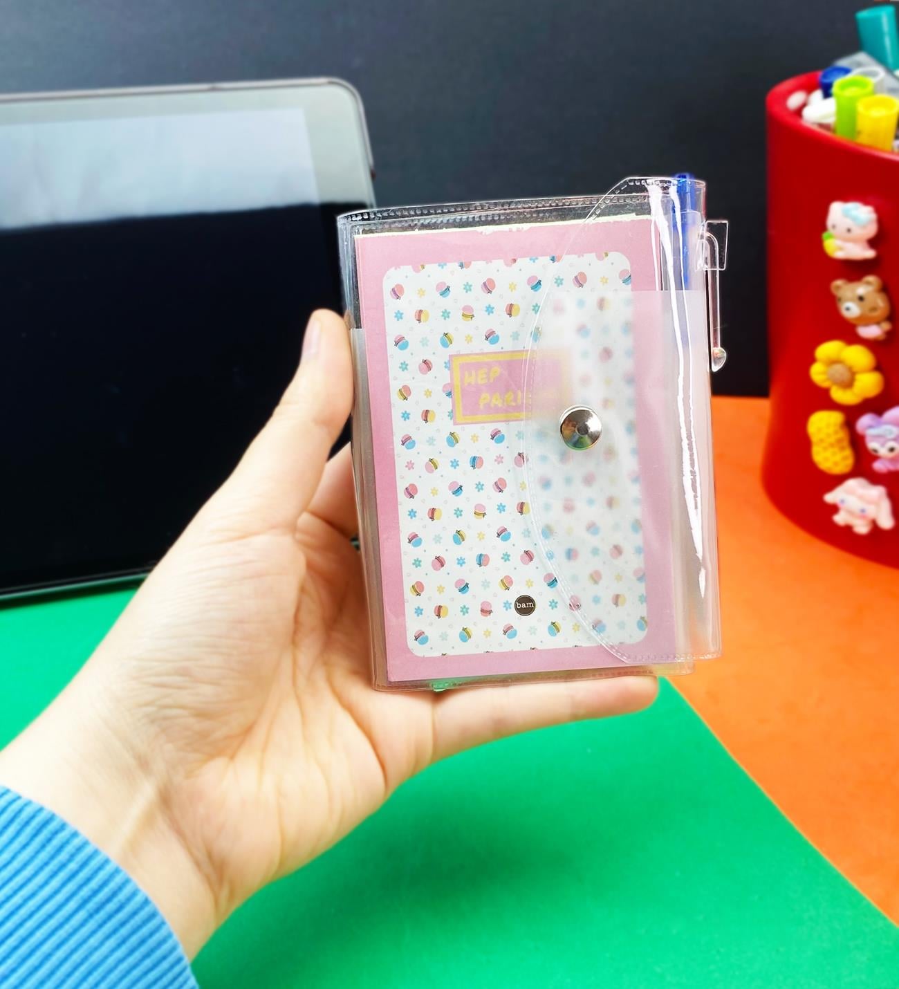 Hep Parılda Tasarımlı PP Mini Çanta Defter Ve Kalem SetgiftmodaBAM-1142