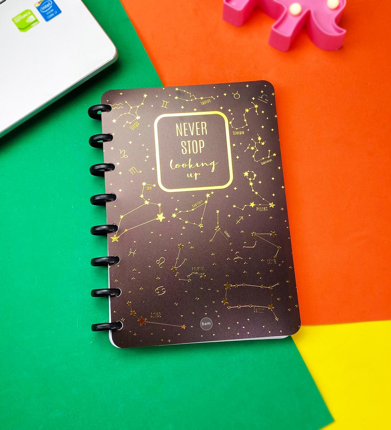 Yıldız Haritası Yeni Nesil Kalp Spiralli DeftergiftmodaBM-1083-1