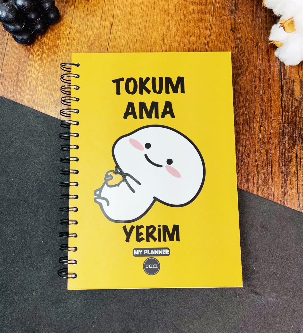 Tokum Ama Yerim Tasarımlı Konuşan AjandagiftmodaGmd100596