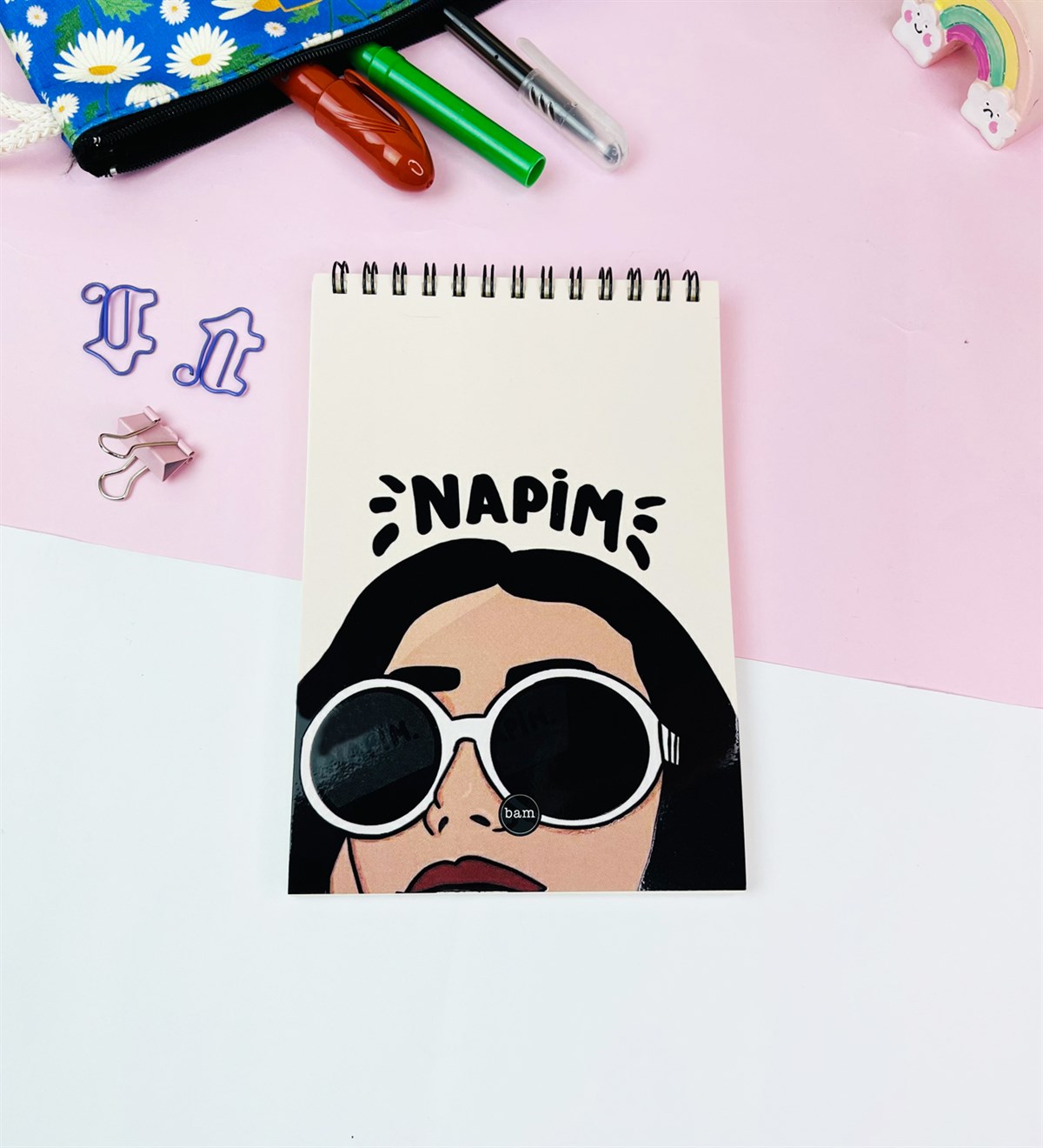 17x11Cm Sketch Book - Eskiz Defteri - 80 Gr - 60 YaprakgiftmodaGmd100574-Napim