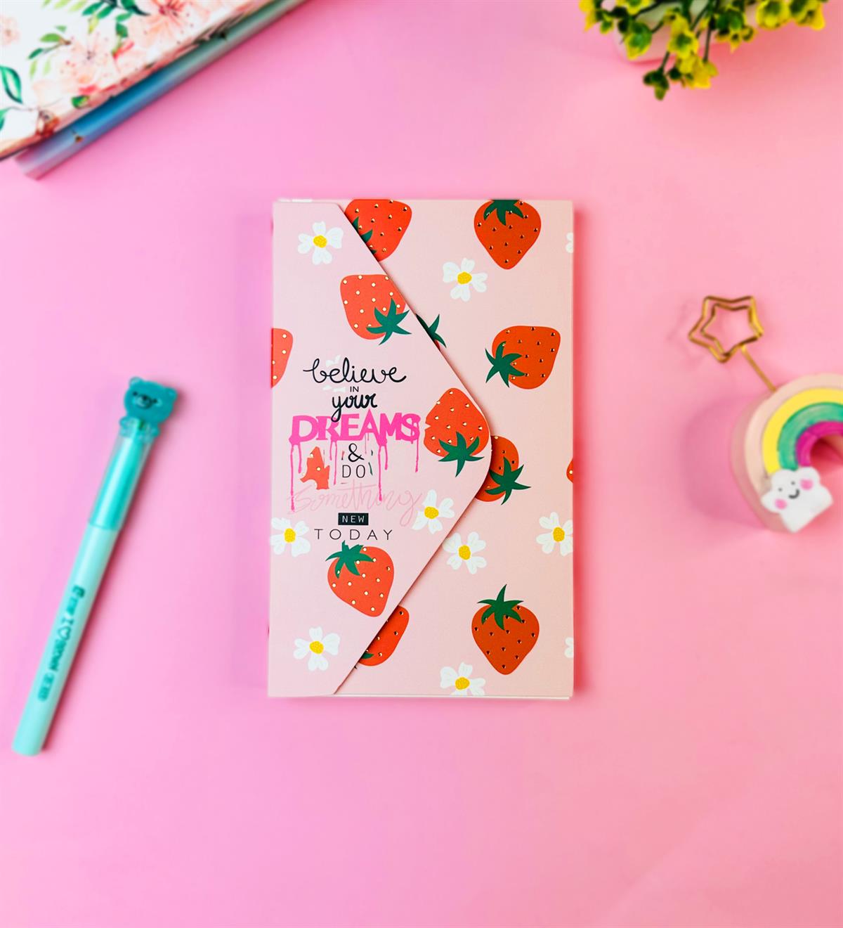 Believe In Your Dreams Tasarımlı Zarf DeftergiftmodaBAM-1020-16	