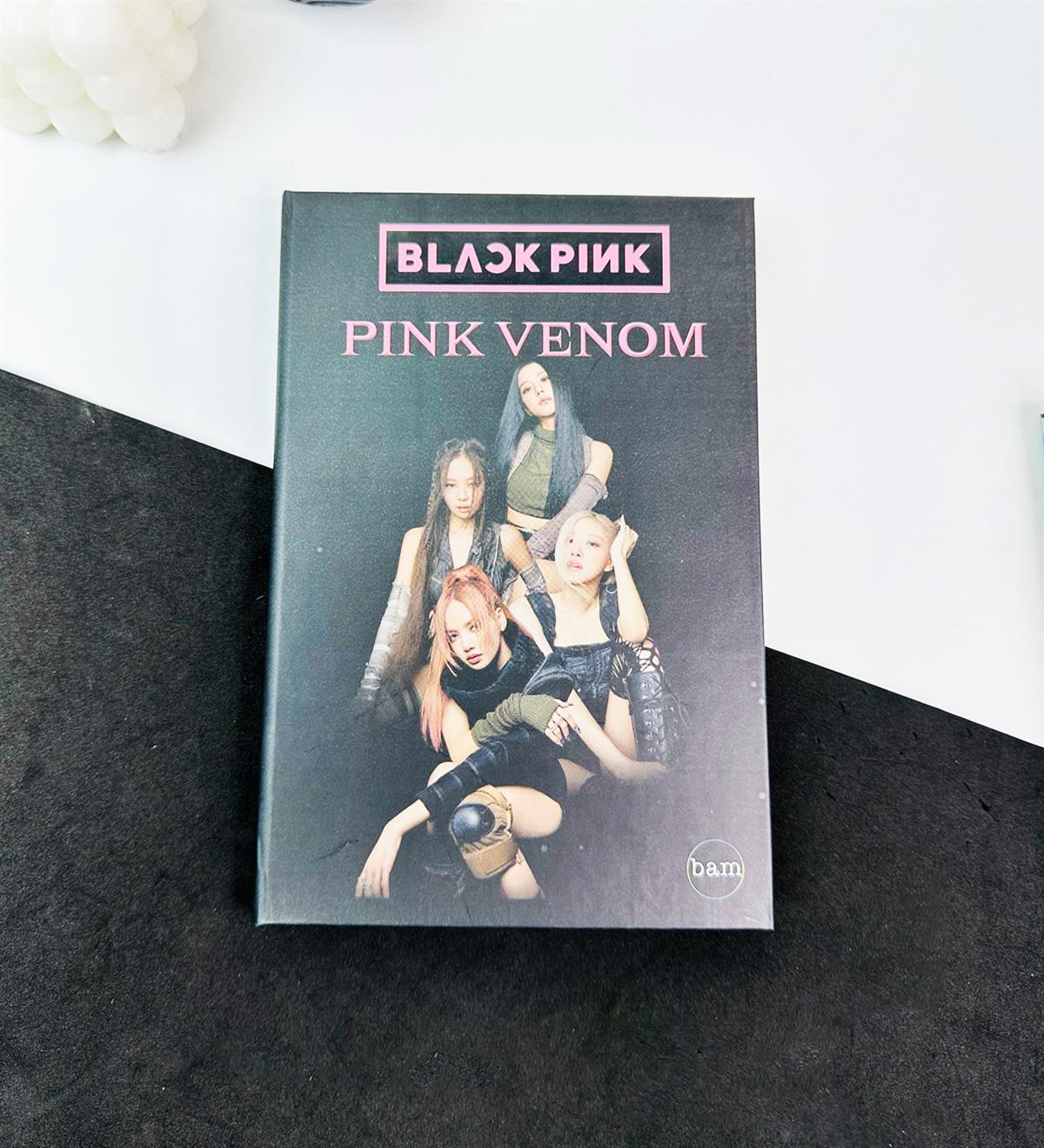 Black Pink Venom Tasarımlı Lastikli DeftergiftmodaGMD0001-20	