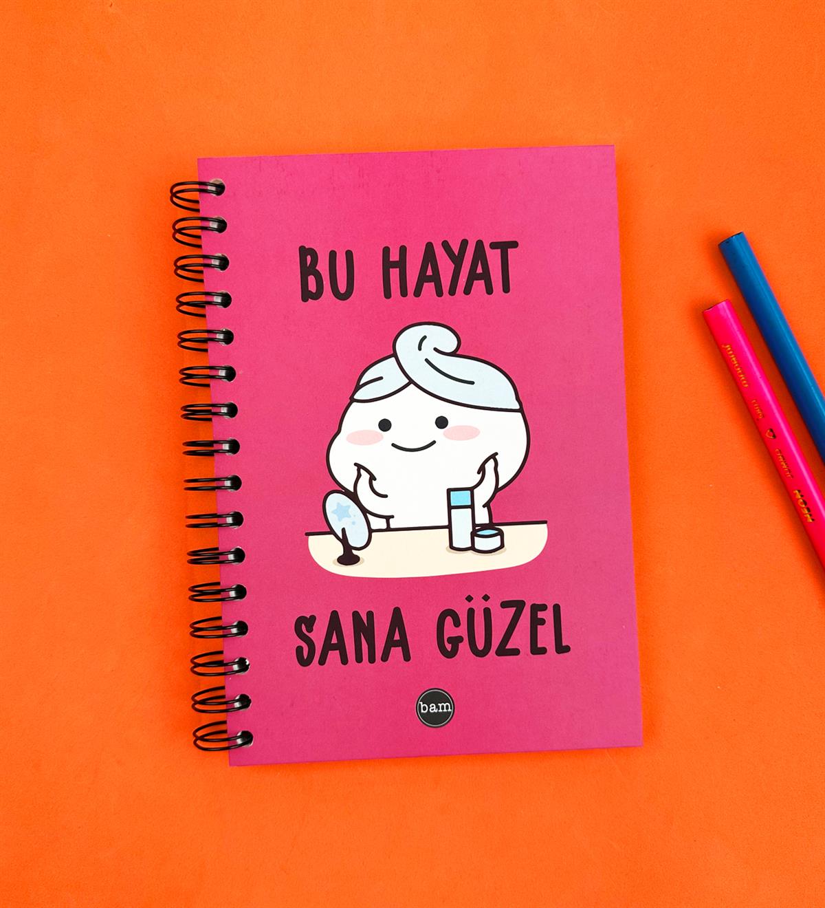 21x14Cm A5 Sketch Book - Eskiz Defteri - 36 YaprakgiftmodaBAM-1045